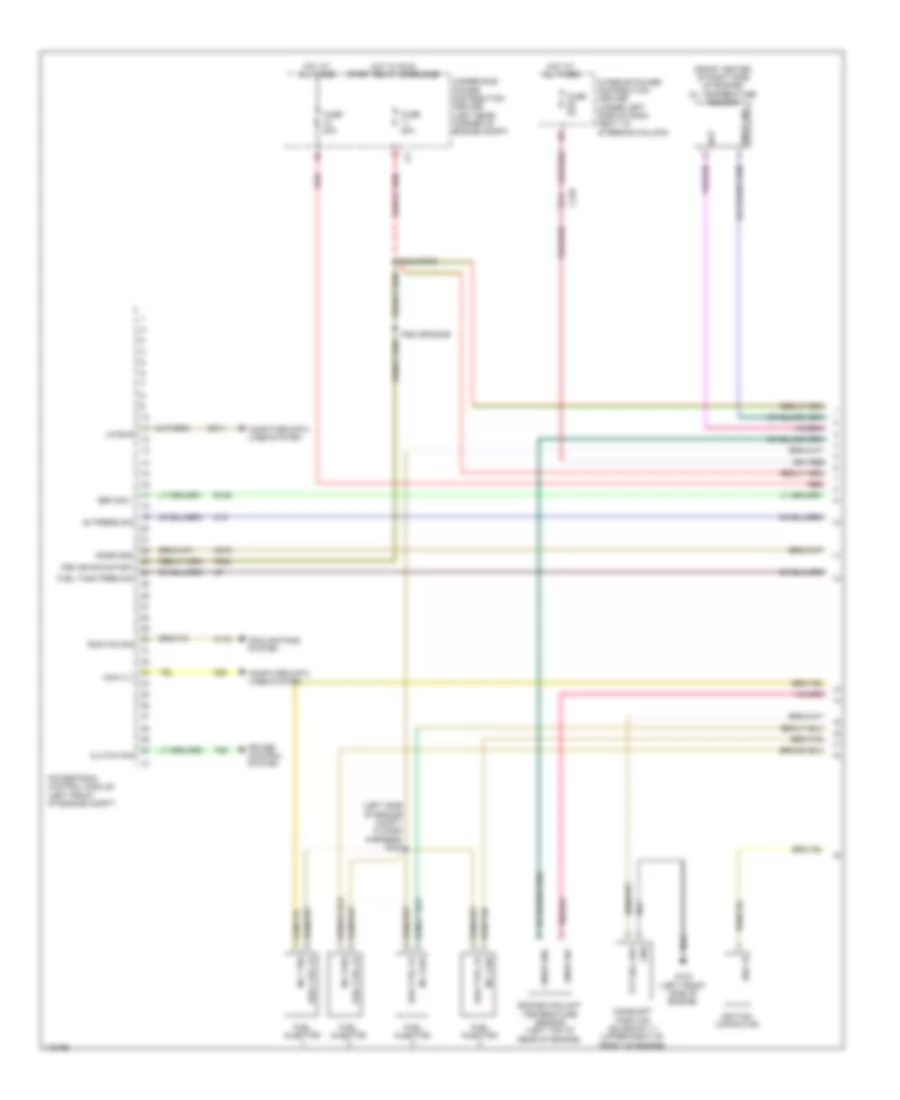 2.0L, Engine Performance Wiring Diagram (1 of 5) for Dodge Dart Limited 2013