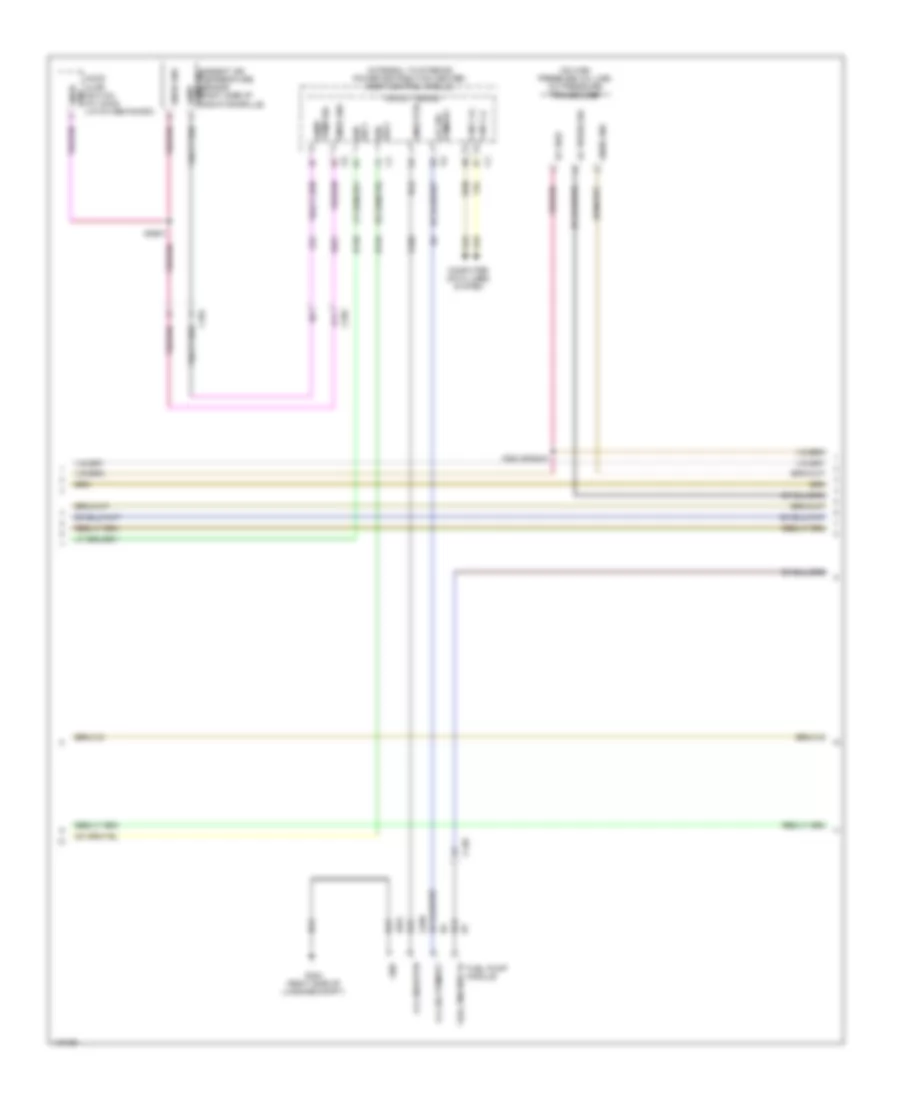 2.4L, Engine Performance Wiring Diagram (2 of 7) for Dodge Dart Limited 2013