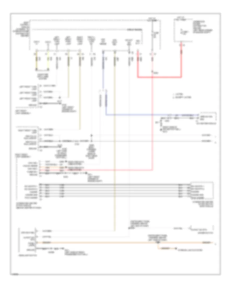 Exterior Lamps Wiring Diagram (1 of 2) for Dodge Dart Limited 2013