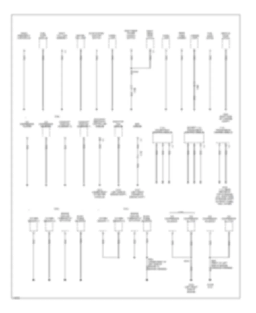 Ground Distribution Wiring Diagram 2 of 4 for Dodge Dart Limited 2013