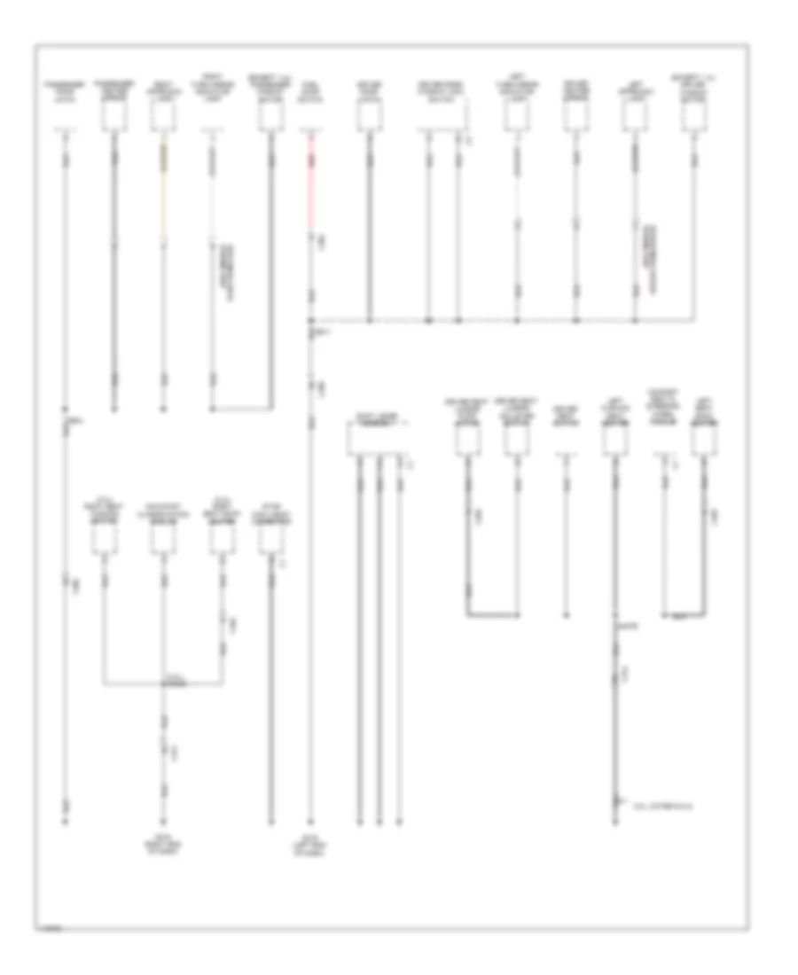 Ground Distribution Wiring Diagram 4 of 4 for Dodge Dart Limited 2013