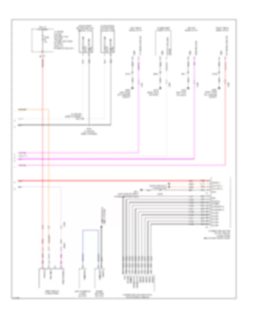 Interior Lights Wiring Diagram 3 of 3 for Dodge Dart Limited 2013