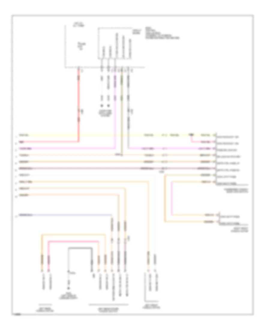 Power Windows Wiring Diagram 2 of 2 for Dodge Dart Limited 2013