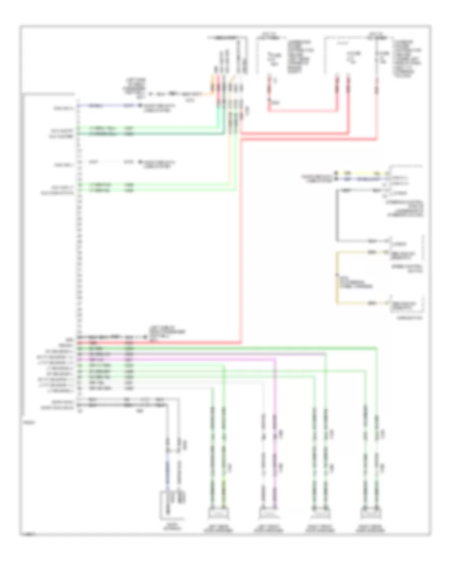 Radio Wiring Diagram Base for Dodge Dart Limited 2013