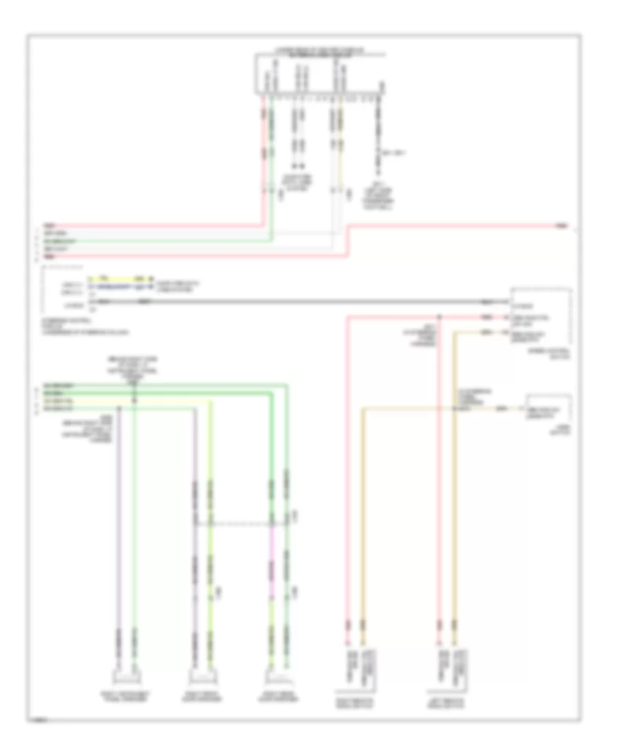 Radio Wiring Diagram, Premium Audio with Navigation (2 of 3) for Dodge Dart Limited 2013
