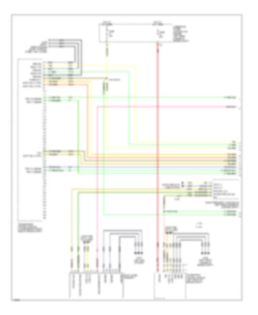 Transmission Wiring Diagram, without Dual Clutch Transmission (1 of 2) for Dodge Dart Limited 2013