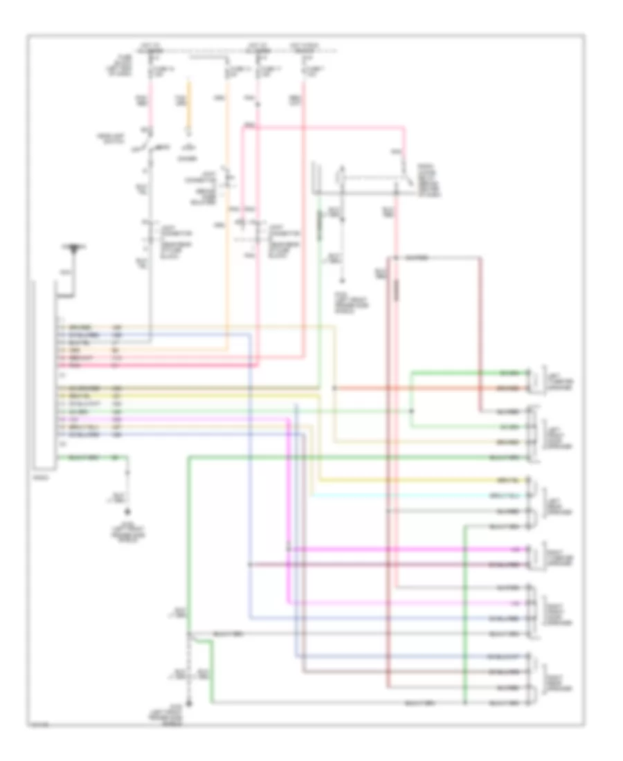 Radio Wiring Diagrams Premium Radio for Dodge Pickup R1994 3500