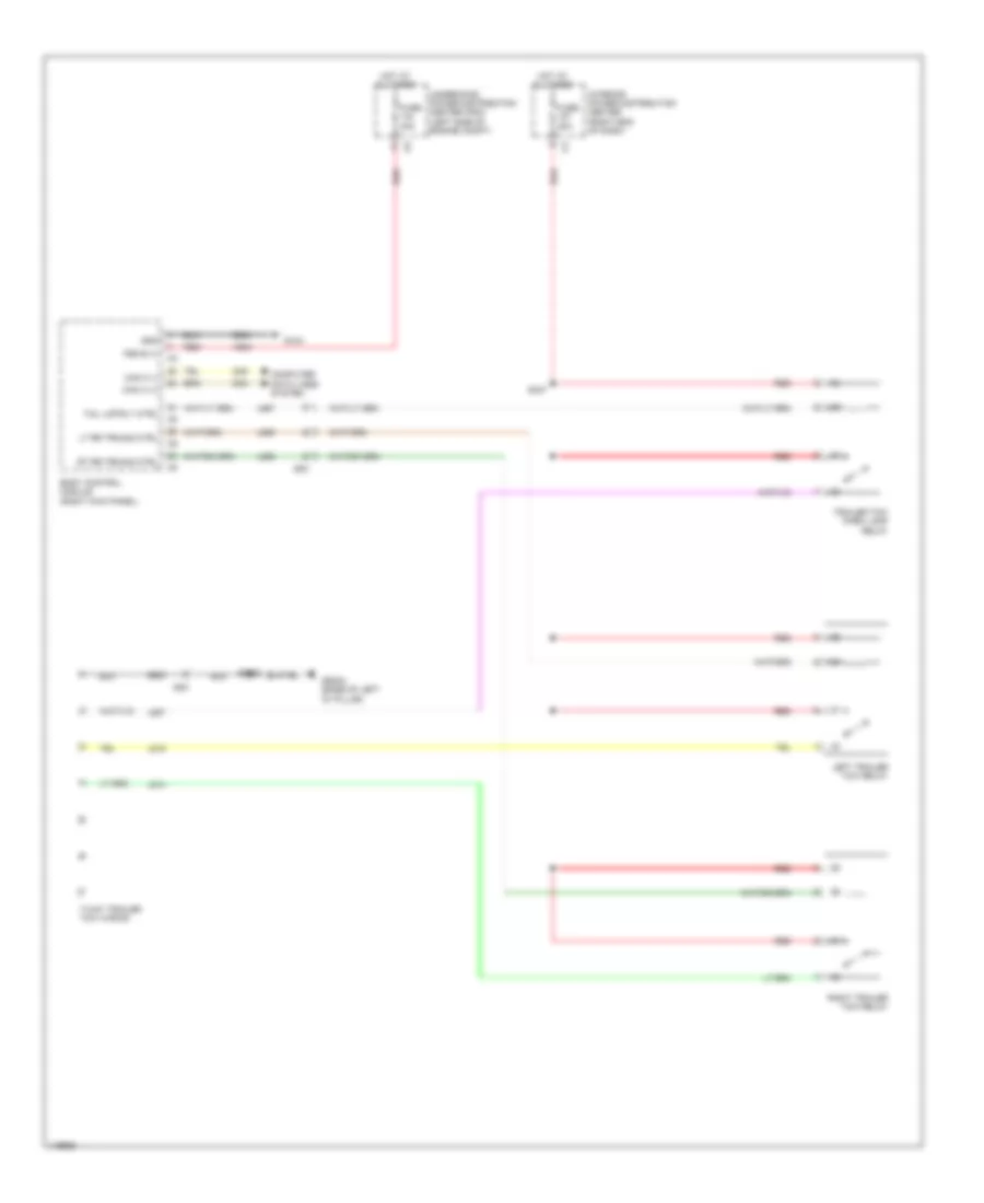 Trailer Tow Wiring Diagram for Dodge Journey RT 2014