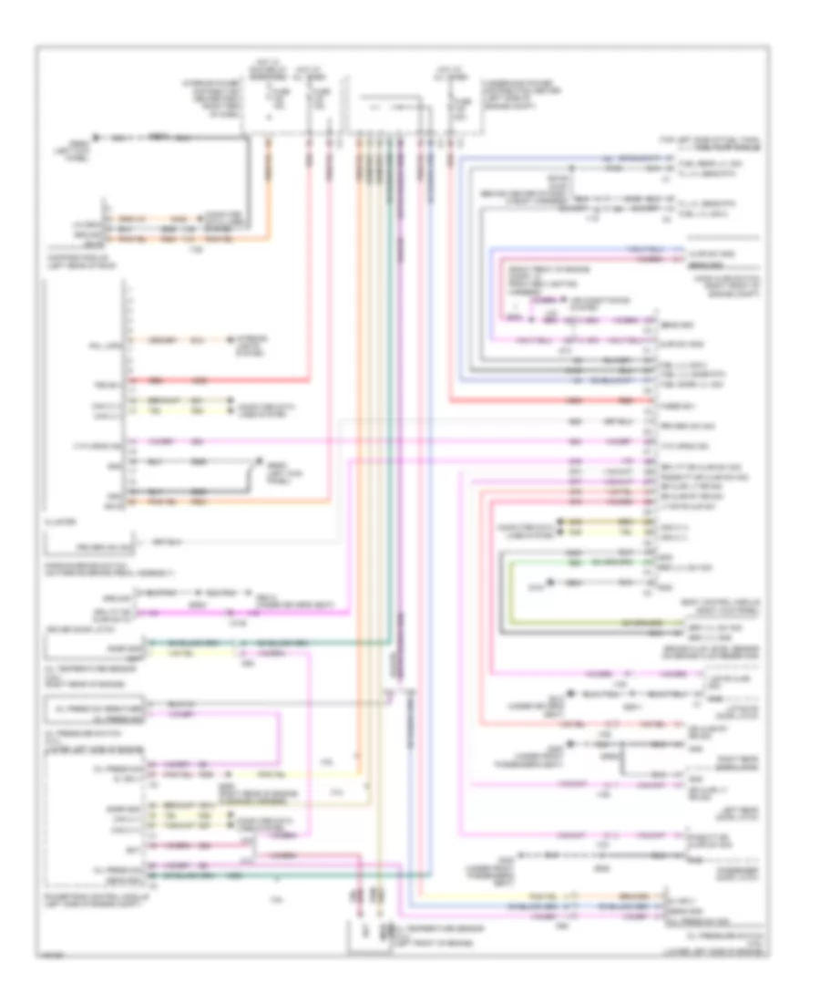 Instrument Cluster Wiring Diagram for Dodge Journey RT 2014