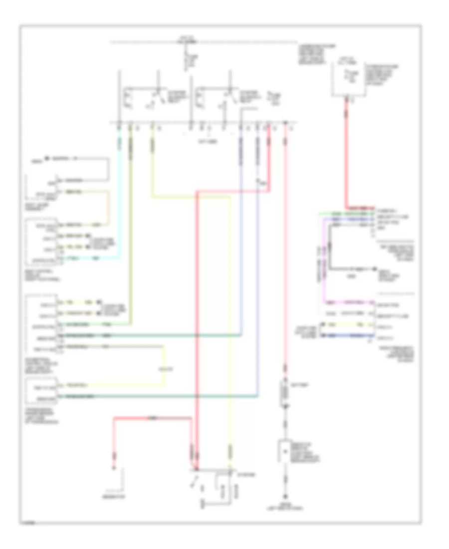 Starting Wiring Diagram for Dodge Journey RT 2014