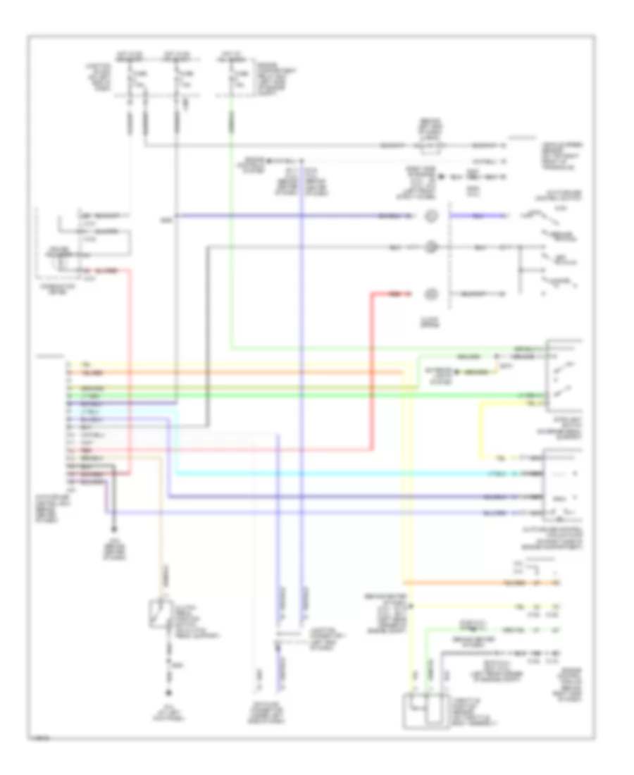 Cruise Control Wiring Diagram, with MT for Dodge Stratus ES 2002