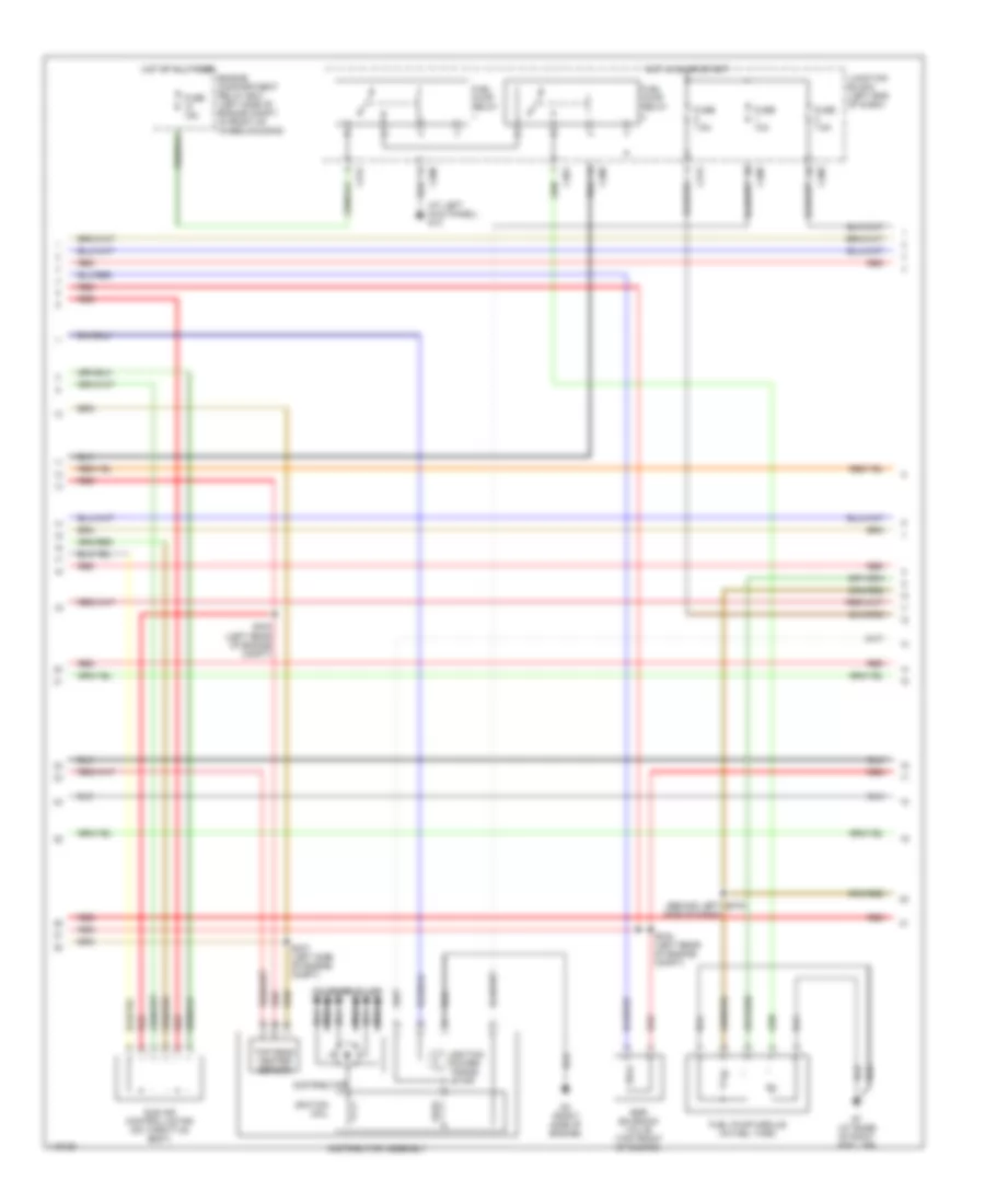 3.0L, Engine Performance Wiring Diagrams, with MT (2 of 4) for Dodge Stratus ES 2002