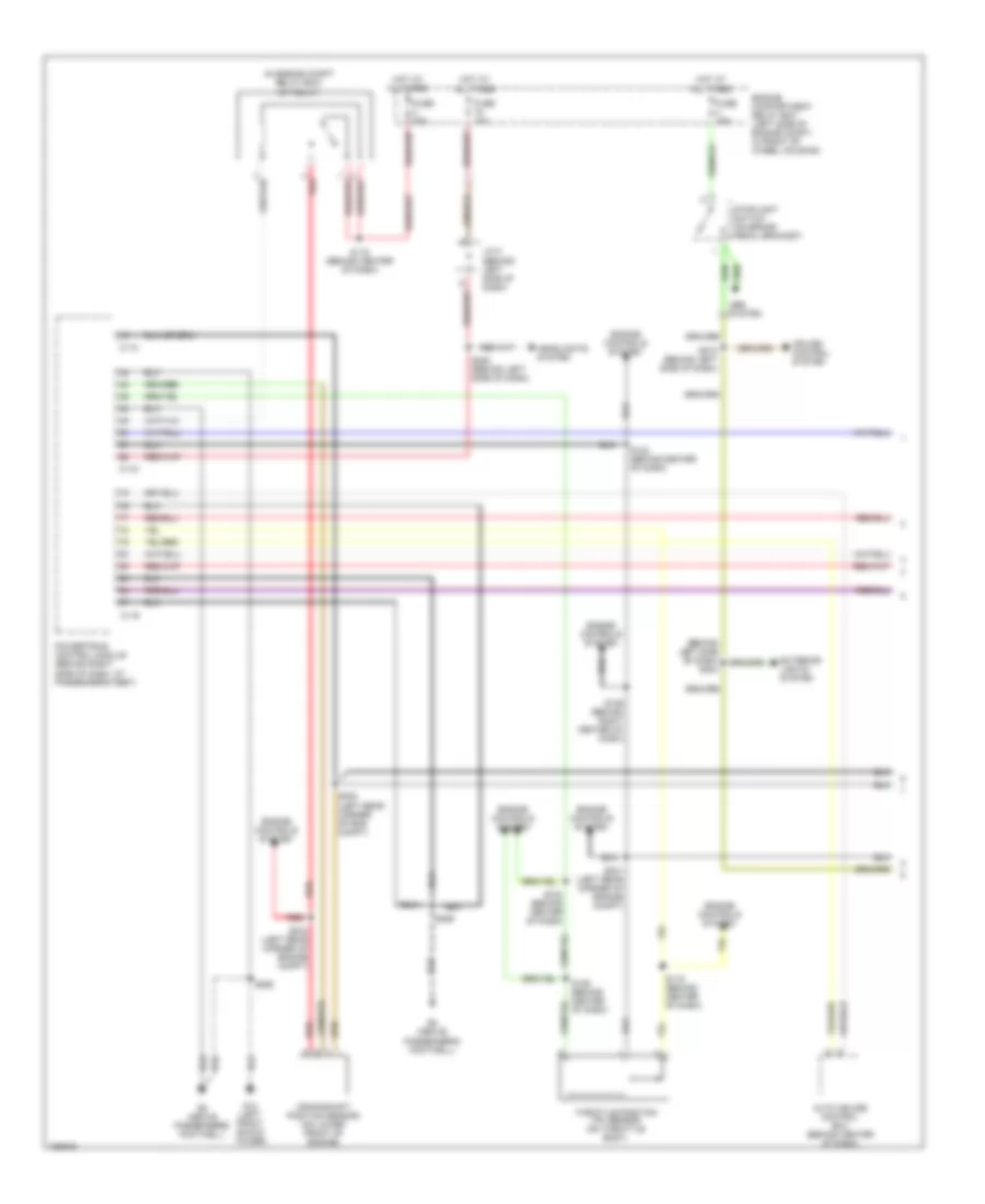3 0L A T Wiring Diagram with Autostick 1 of 2 for Dodge Stratus ES 2002