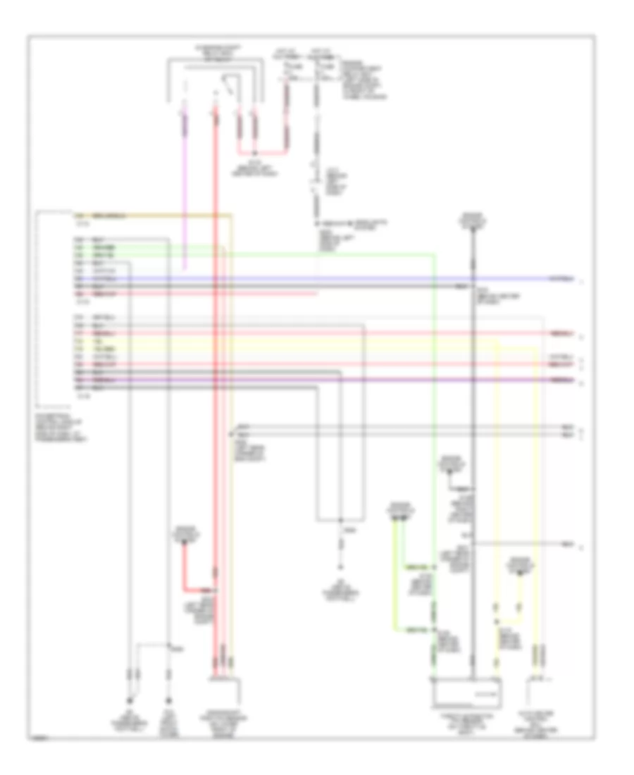 3 0L A T Wiring Diagram without Autostick 1 of 2 for Dodge Stratus ES 2002