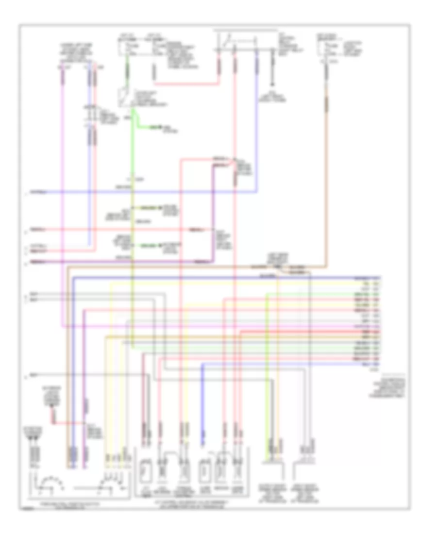 3 0L A T Wiring Diagram without Autostick 2 of 2 for Dodge Stratus ES 2002