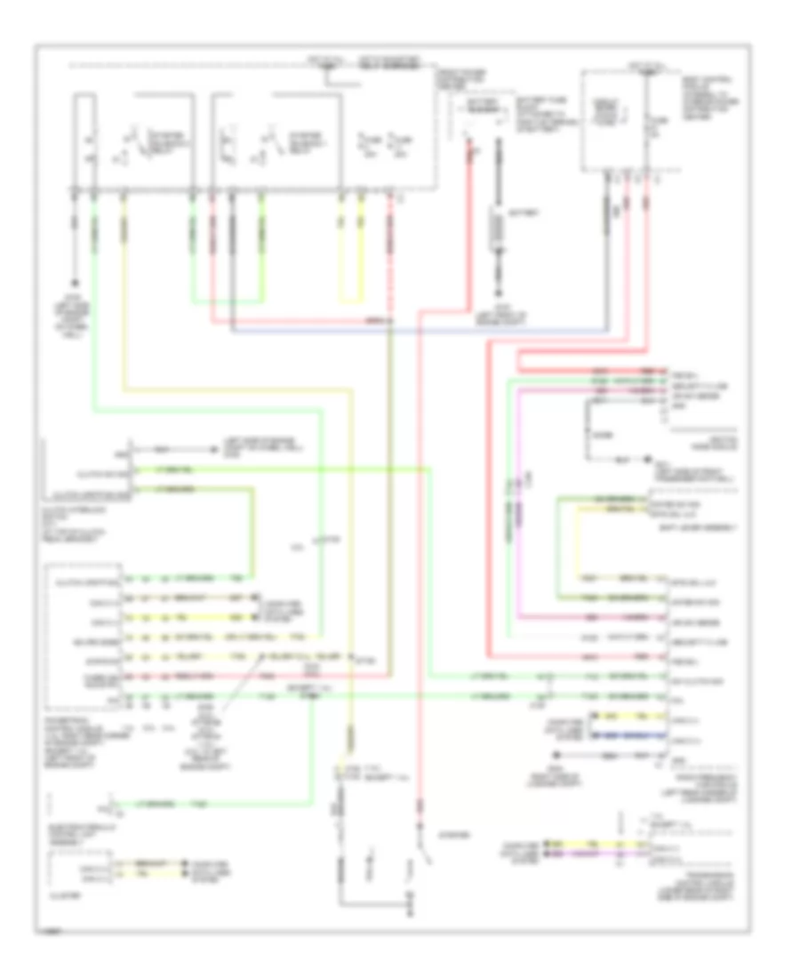 Starting Wiring Diagram for Dodge Dart RT 2013