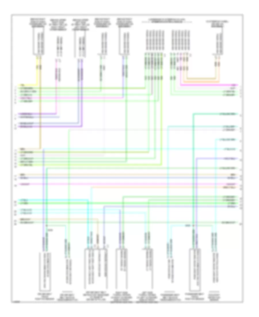 Supplemental Restraints Wiring Diagram (2 of 3) for Dodge Dart RT 2013