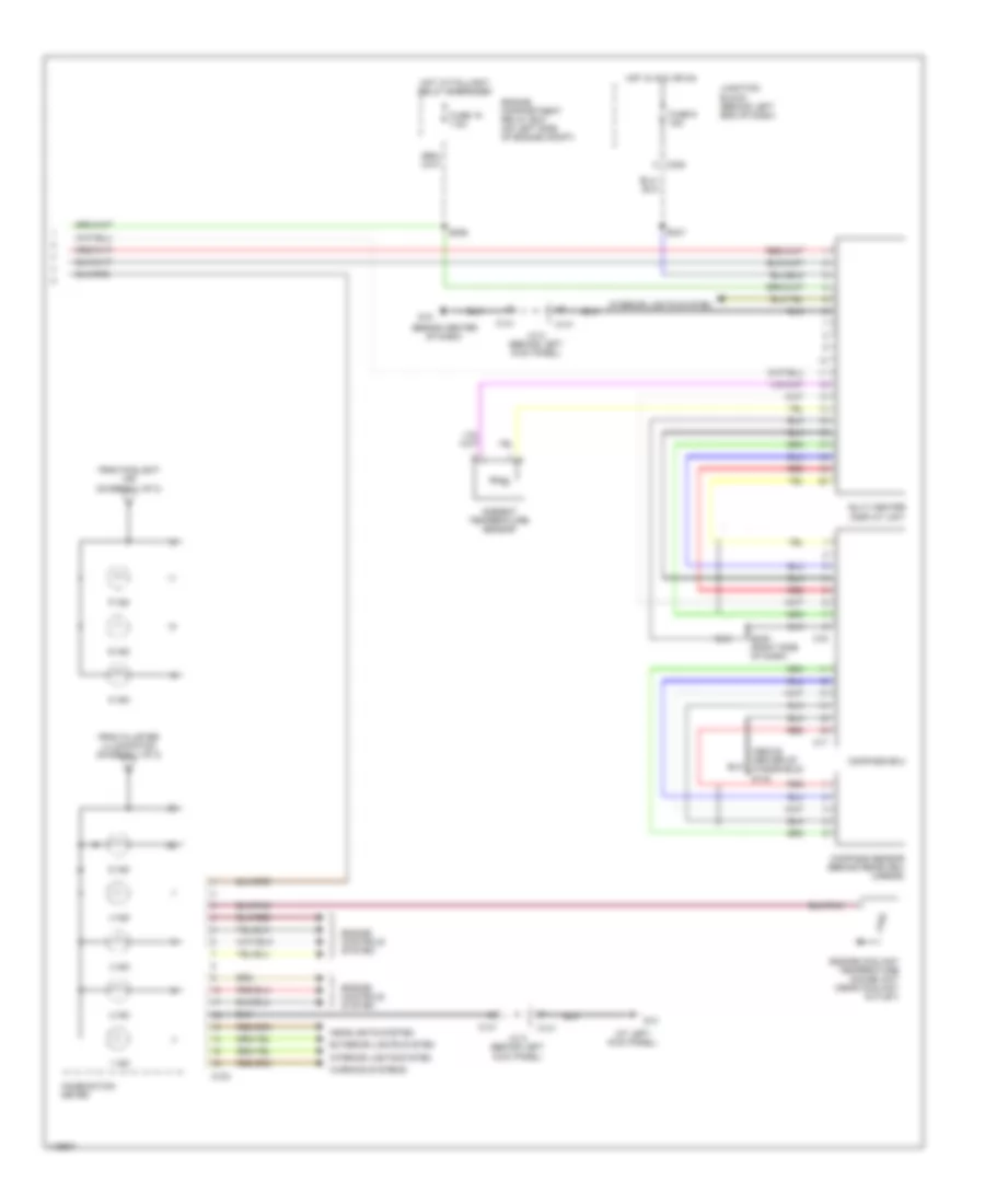 Instrument Cluster Wiring Diagram (2 of 2) for Dodge Stratus RT 2002