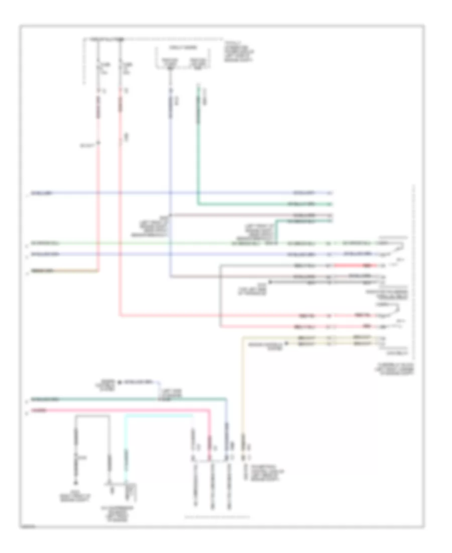 Automatic AC Wiring Diagram (2 of 2) for Dodge Caliber Mainstreet 2011