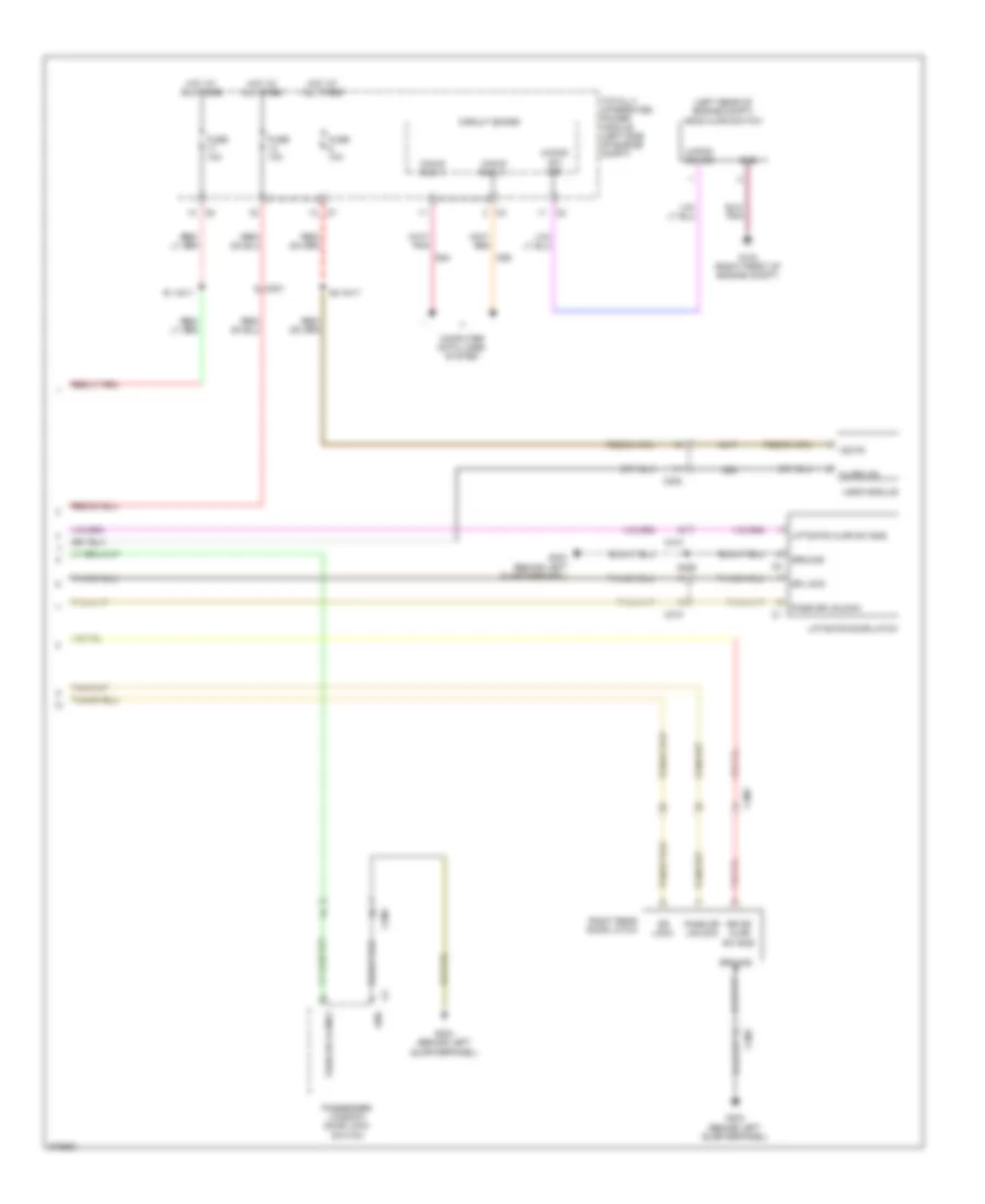 Anti-theft Wiring Diagram (2 of 2) for Dodge Caliber Mainstreet 2011