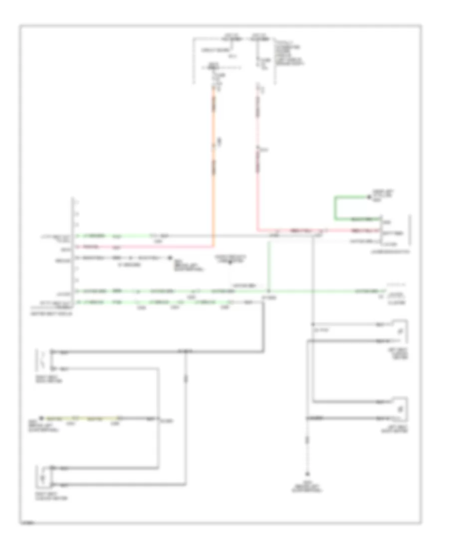 Heated Seats Wiring Diagram for Dodge Caliber Mainstreet 2011