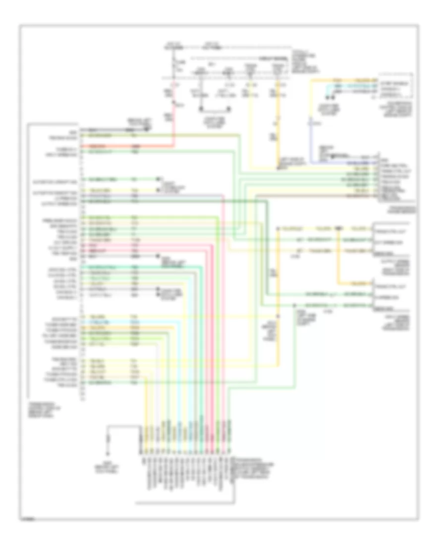 Transmission Wiring Diagram for Dodge Caliber Mainstreet 2011