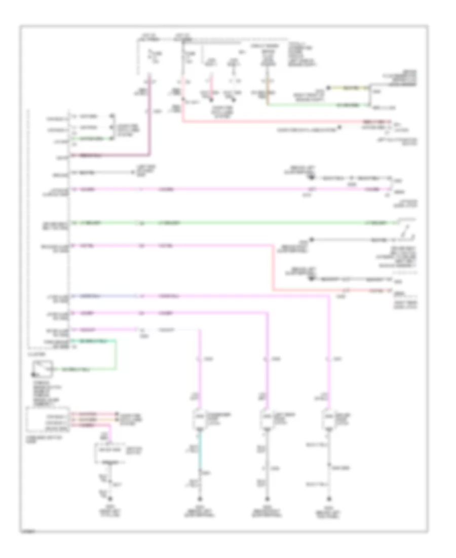 Chime Wiring Diagram for Dodge Caliber Mainstreet 2011