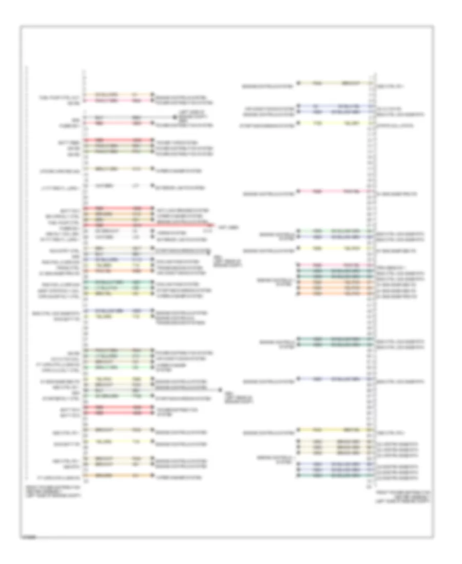 PDC Assembly Wiring Diagram 1 of 3 for Dodge Journey R T 2011