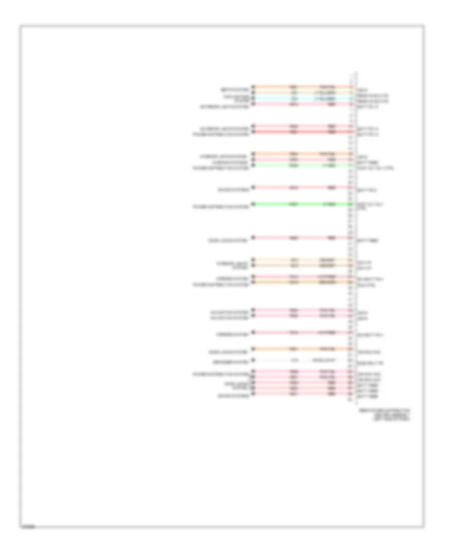 PDC Assembly Wiring Diagram 3 of 3 for Dodge Journey R T 2011