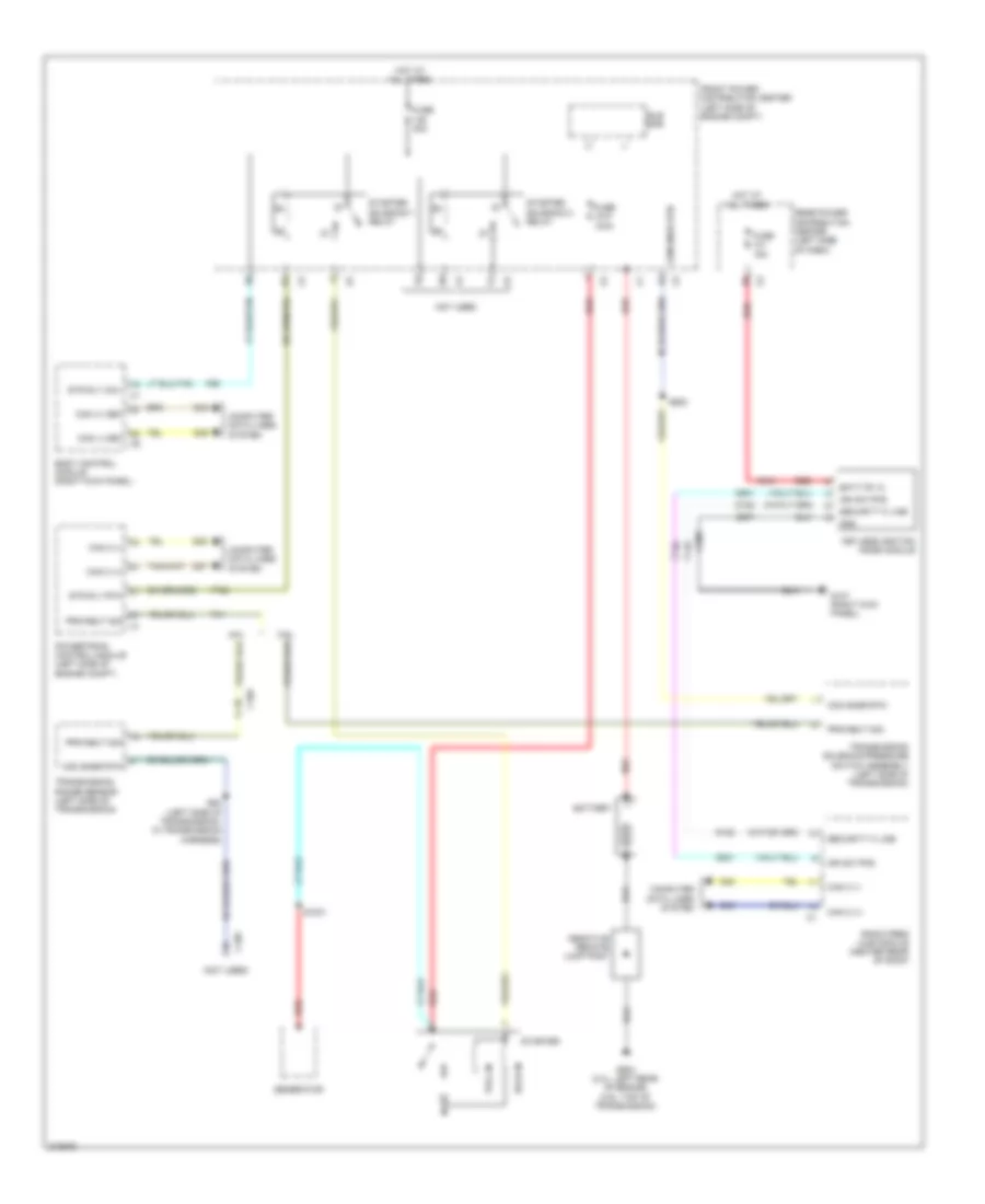 Starting Wiring Diagram for Dodge Journey R T 2011