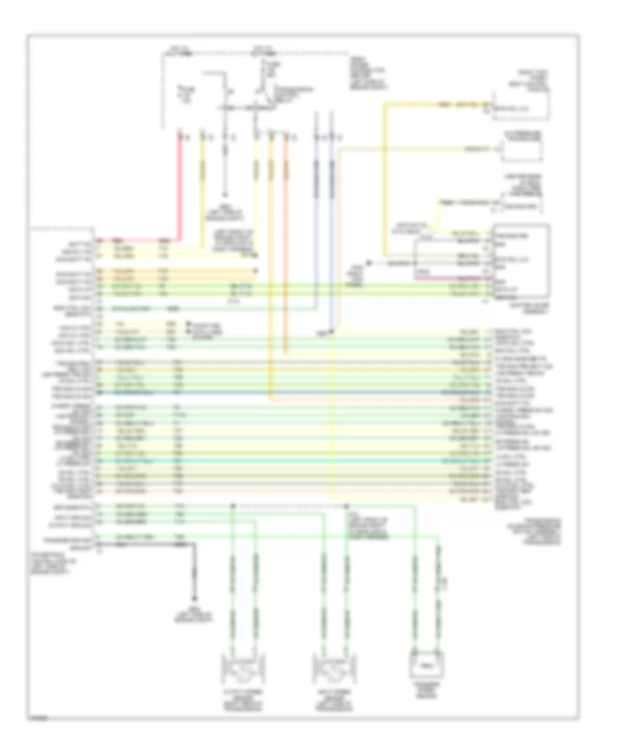 3.6L, AT Wiring Diagram for Dodge Journey RT 2011