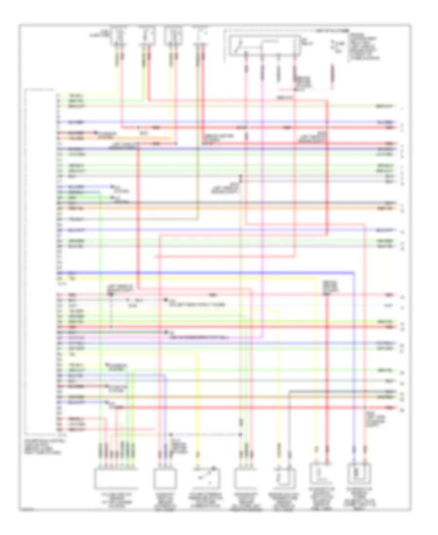 2 4L Engine Performance Wiring Diagram with A T 1 of 5 for Dodge Stratus ES 2004