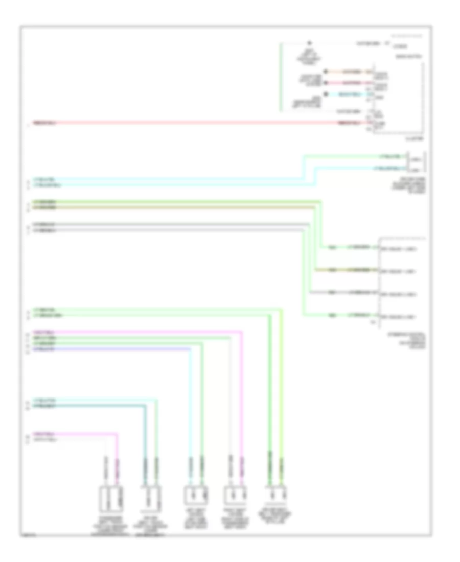 Supplemental Restraints Wiring Diagram (2 of 2) for Dodge Caliber SXT 2008