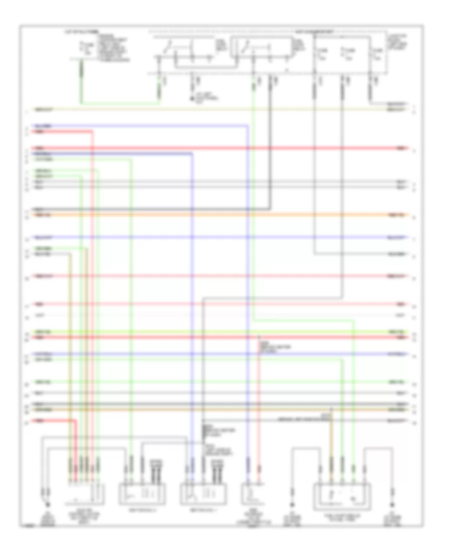 2.4L, Engine Performance Wiring Diagrams, with AT (2 of 5) for Dodge Stratus SE 2002