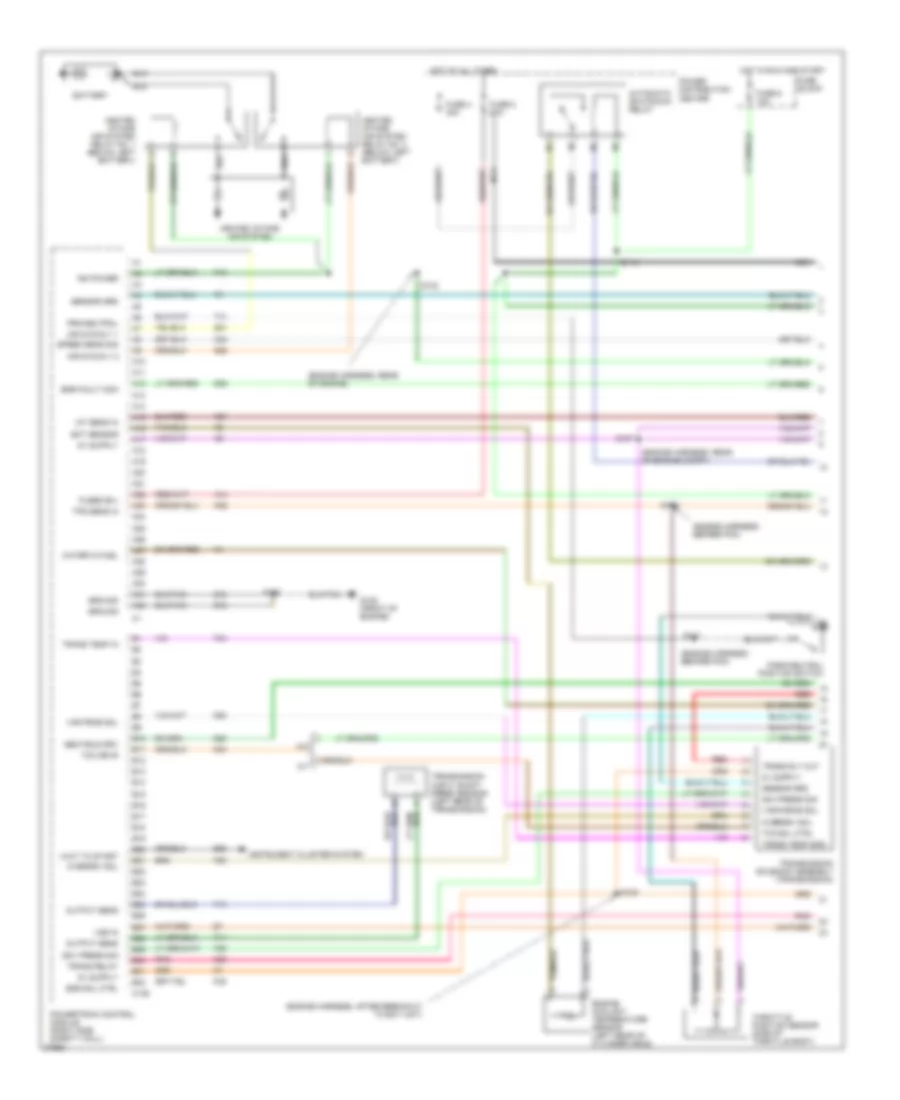 5.9L Turbo Diesel, Engine Performance Wiring Diagrams (1 of 3) for Dodge Cab  Chassis R2500 1997