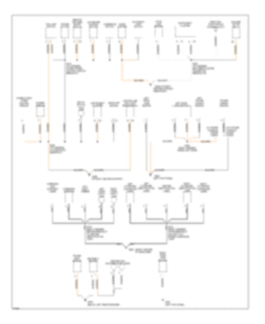 Ground Distribution Wiring Diagram (3 of 3) for Dodge Cab  Chassis R2500 1997