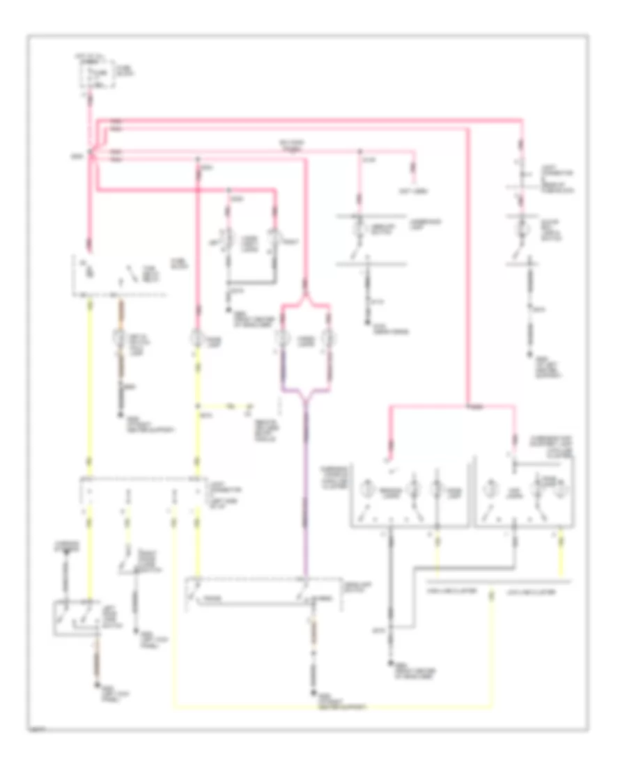 Courtesy Lamp Wiring Diagram for Dodge Cab  Chassis R1997 2500