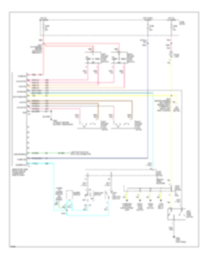 Keyless Entry Wiring Diagram for Dodge Cab  Chassis R1997 2500