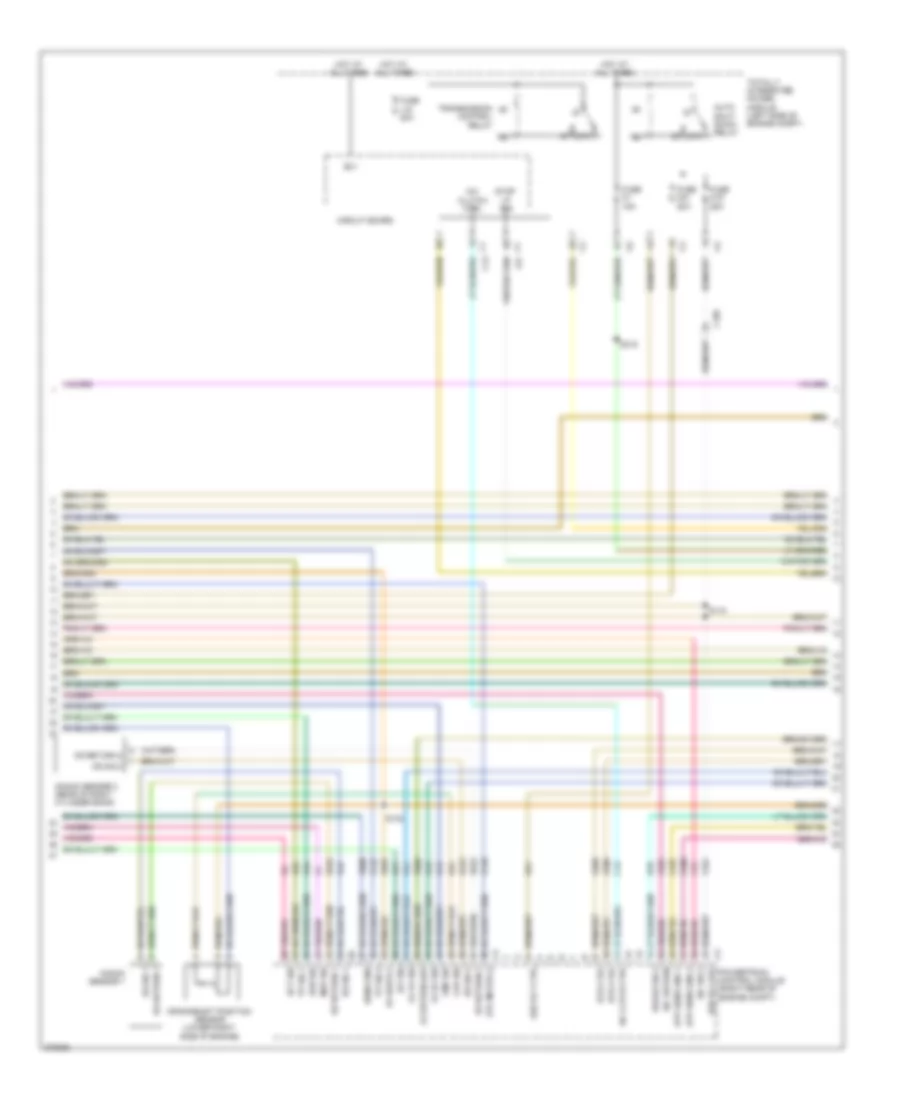 3.7L, Engine Performance Wiring Diagram (3 of 5) for Dodge Nitro Detonator 2011