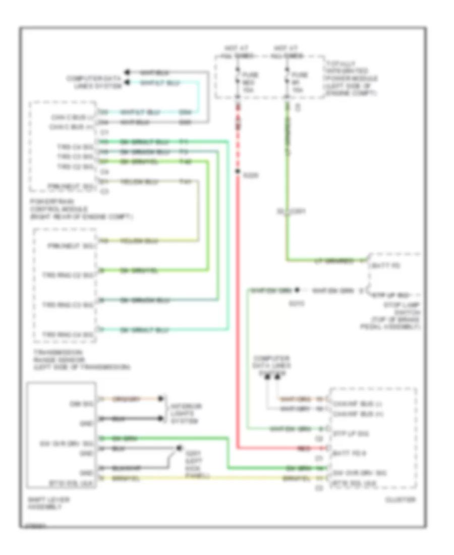 3 7L Shift Interlock Wiring Diagram for Dodge Nitro Detonator 2011
