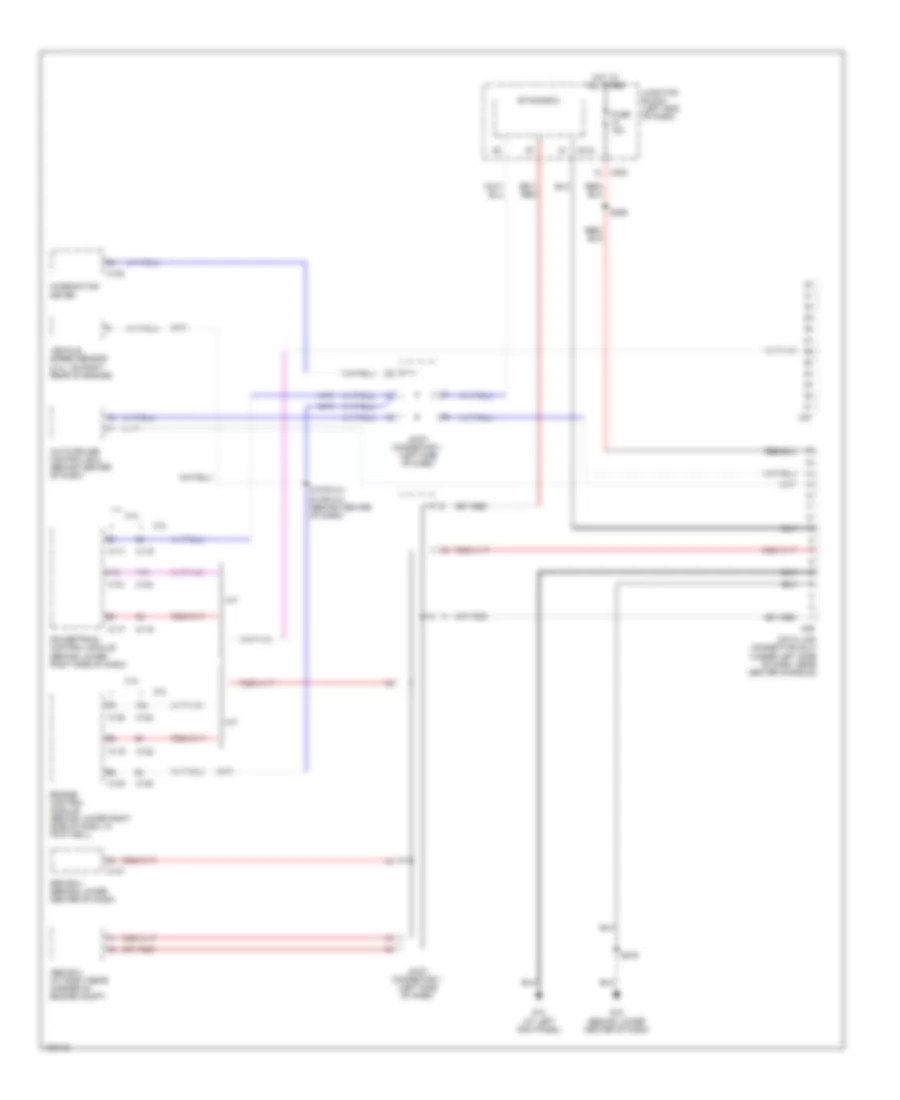 Computer Data Lines Wiring Diagram for Dodge Stratus R T 2004