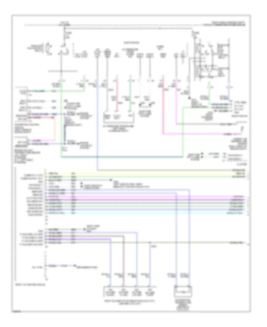Manual A C Wiring Diagram 1 of 2 for Dodge Challenger SRT 8 2008