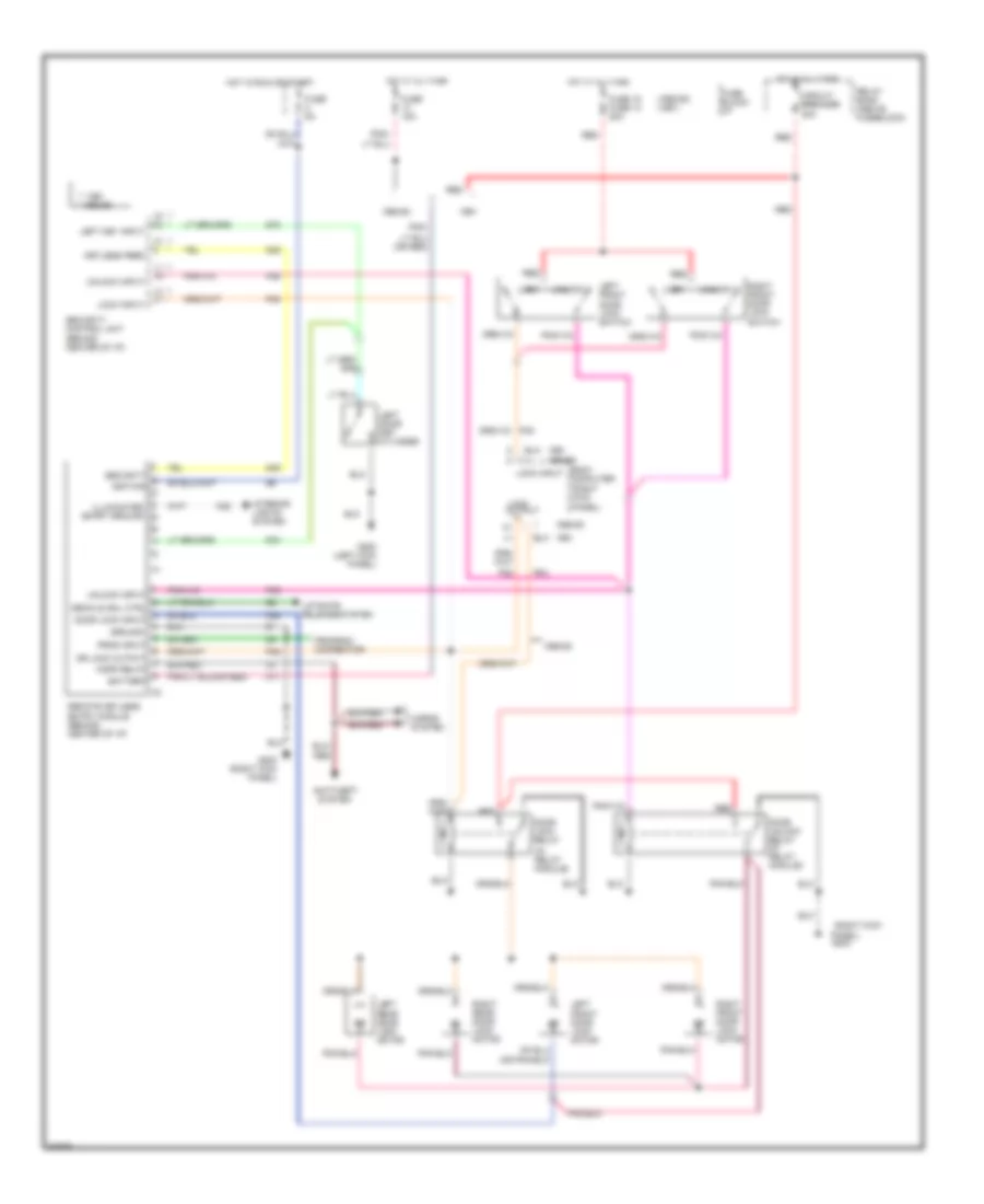 Keyless Entry Wiring Diagram for Dodge Dynasty LE 1991