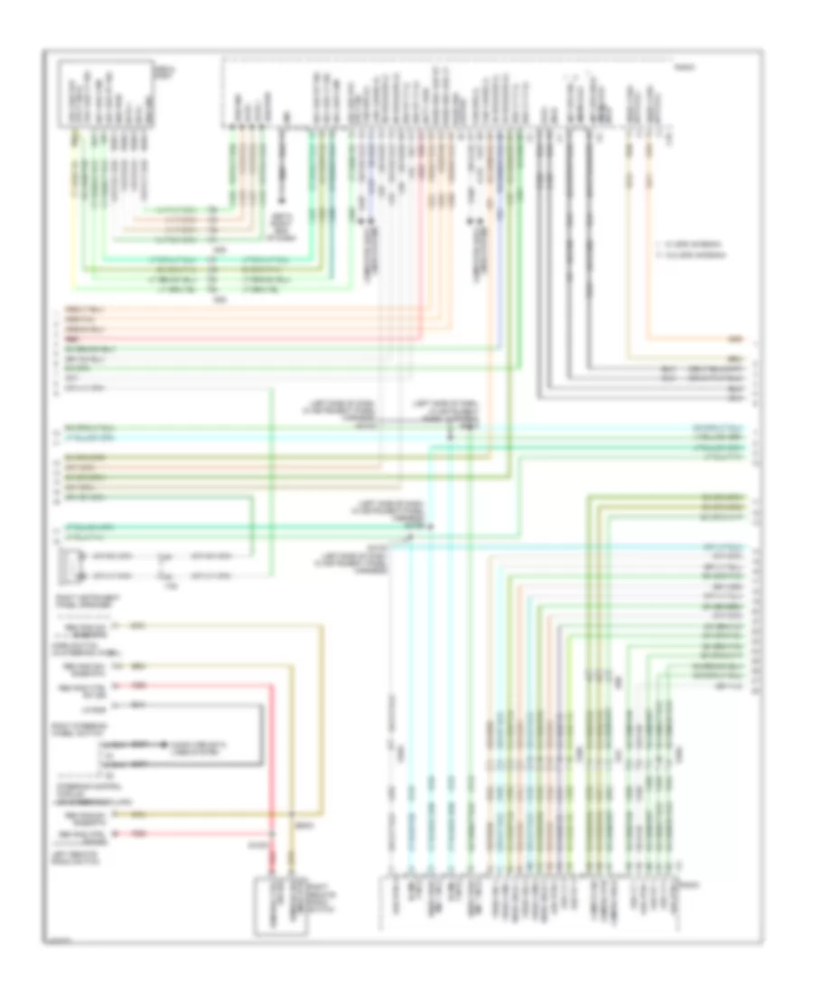 Navigation Wiring Diagram (2 of 4) for Dodge Journey SXT 2014