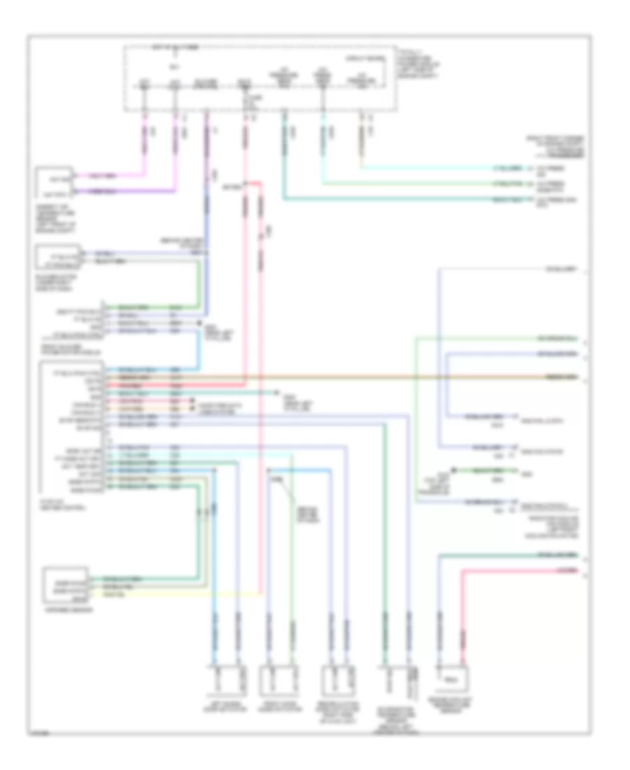 Automatic A C Wiring Diagram 1 of 2 for Dodge Caliber Uptown 2011