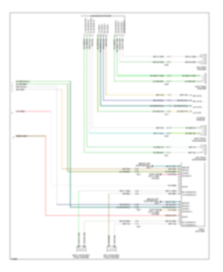 Radio Wiring Diagram 2 of 2 for Dodge Caliber Uptown 2011