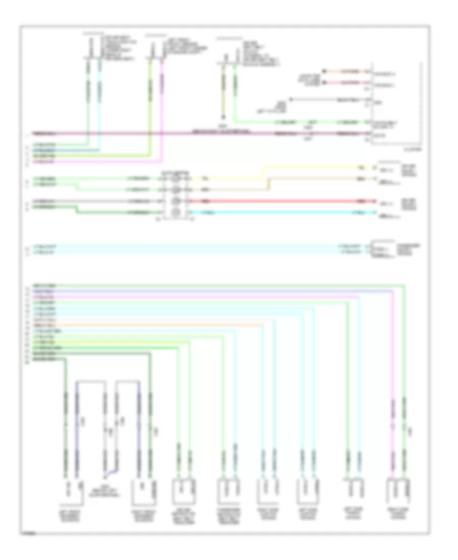 Supplemental Restraints Wiring Diagram (2 of 2) for Dodge Caliber Uptown 2011