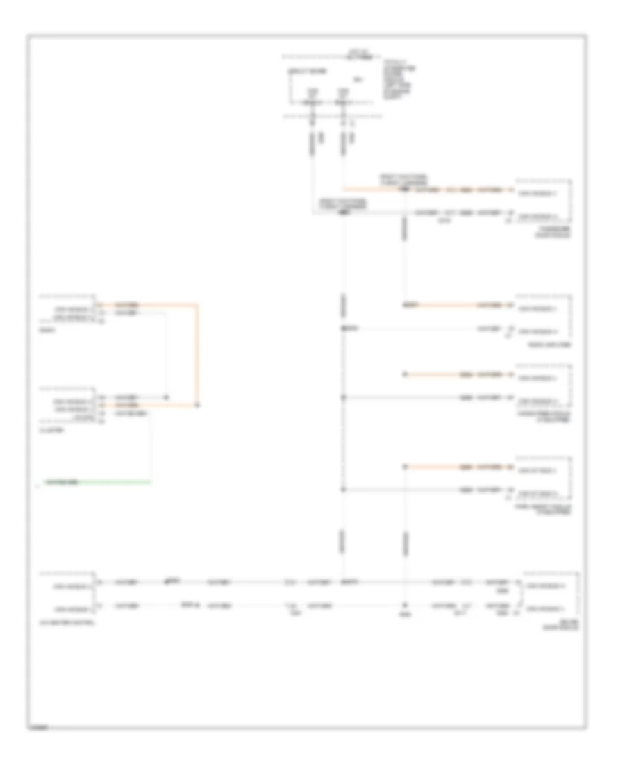 Computer Data Lines Wiring Diagram 2 of 2 for Dodge Nitro Heat 2011