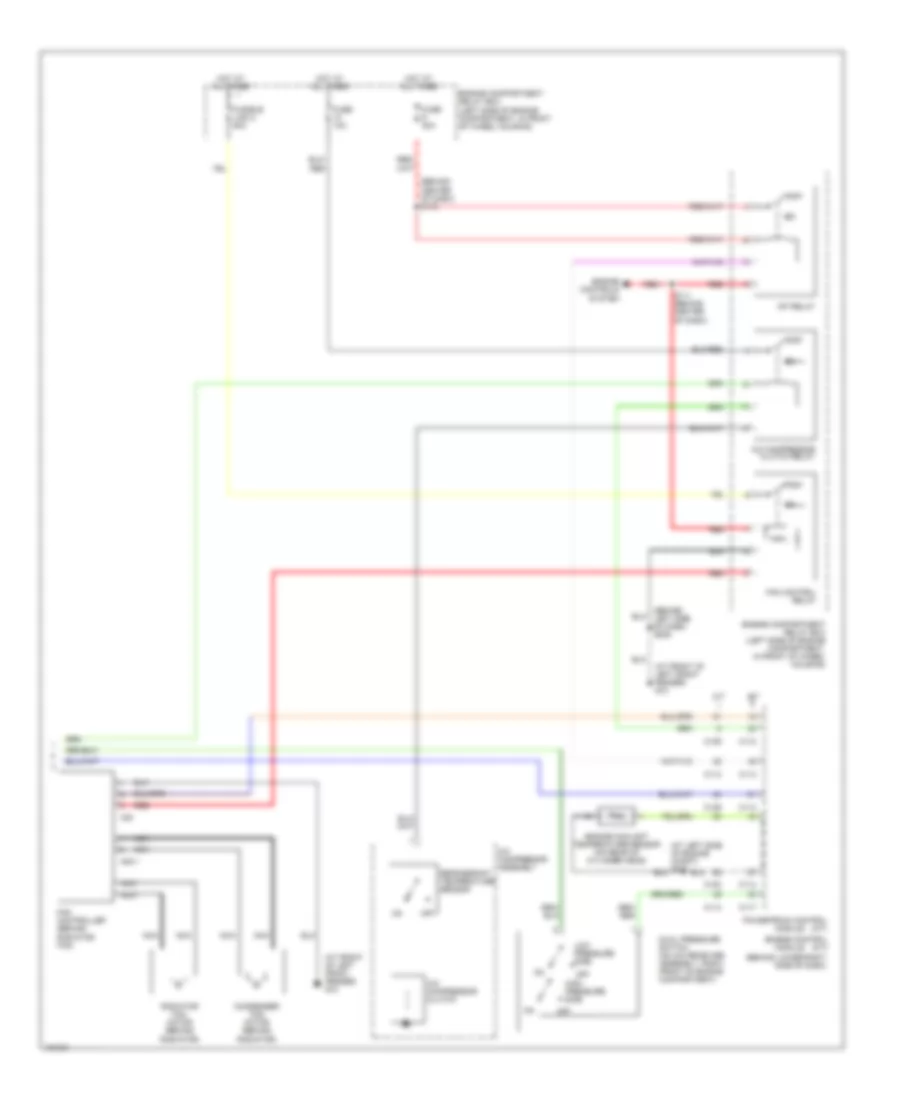 2 4L Manual A C Wiring Diagram 2 of 2 for Dodge Stratus SE 2004