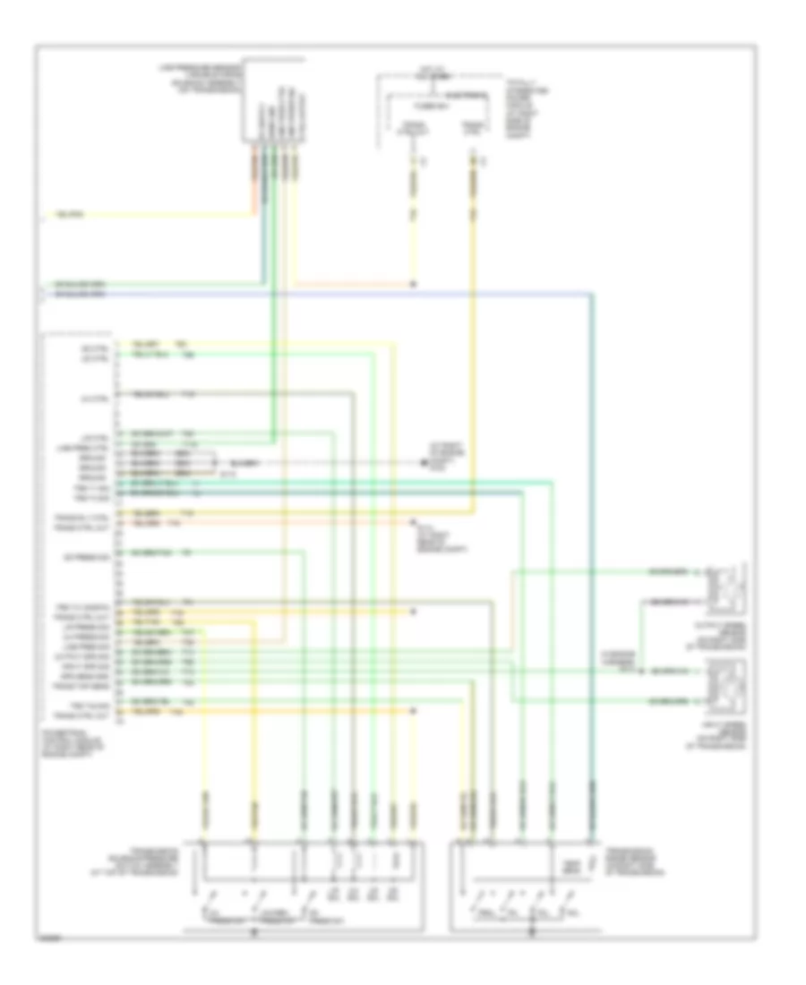 2.7L, Engine Performance Wiring Diagram (5 of 5) for Dodge Charger RT 2008